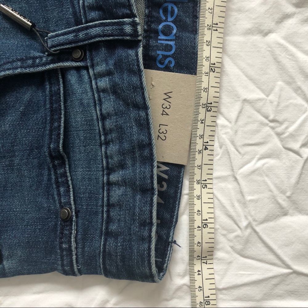 NWT Calvin Klein Jeans Dark Wash 34x32 - Picture 6 of 8